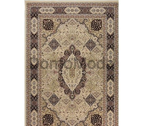 Высокоплотный ковер Royal Esfahan-1.5 2602A Cream-Brown Купить в интернет магазине ДомоМода Высокоплотный ковер Royal Esfahan-1.5 2602A Cream-Brown - высокое качество по лучшей цене в Украине